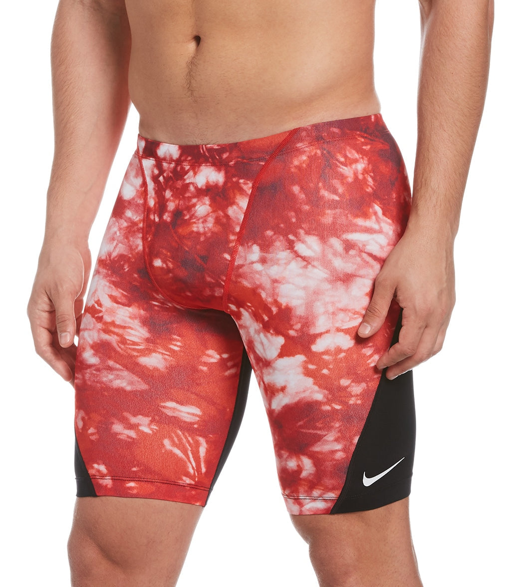 Nike Men's Hydrastrong Tie Dye Jammer Swimsuit