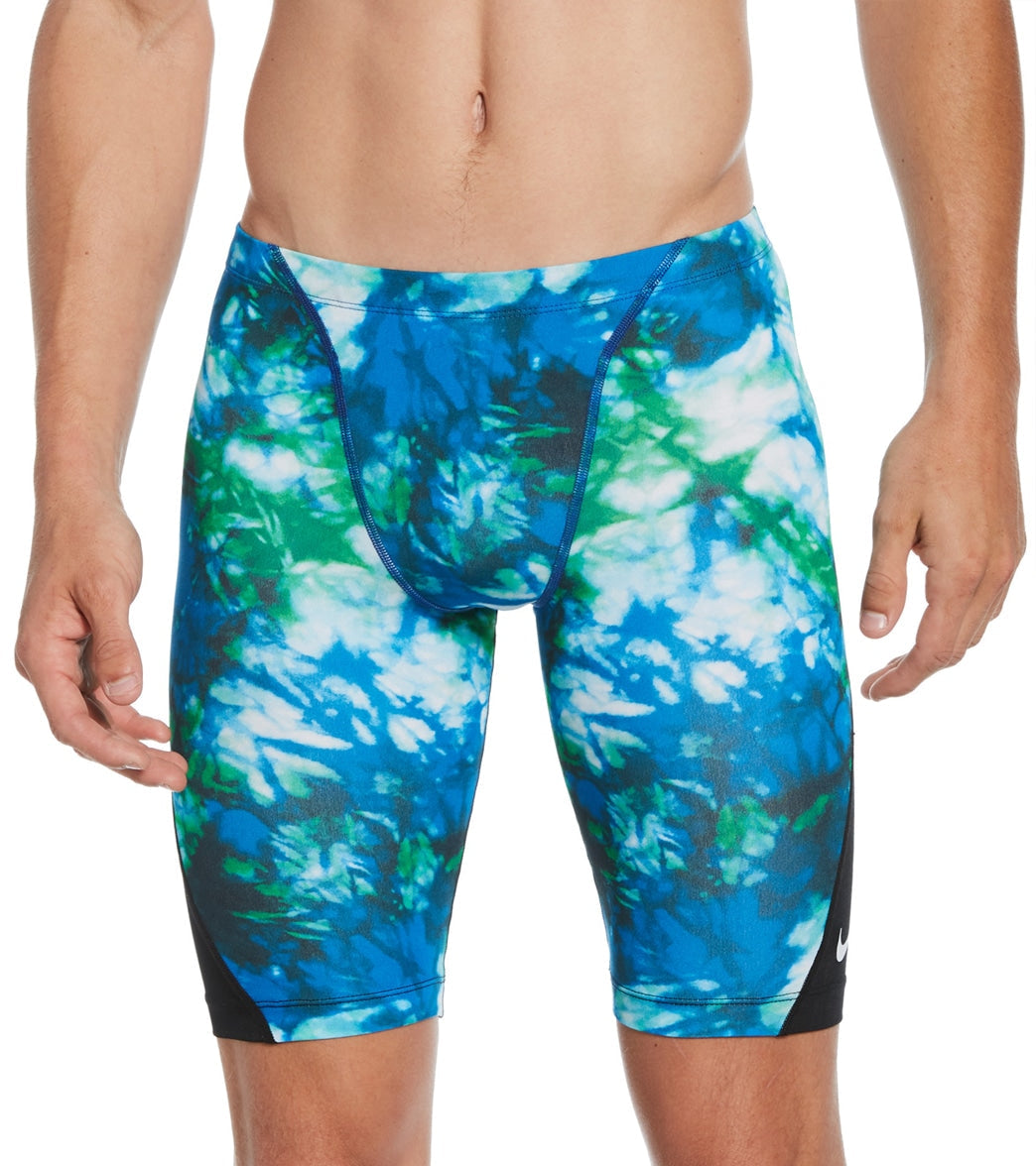 Nike Men's Hydrastrong Tie Dye Jammer Swimsuit