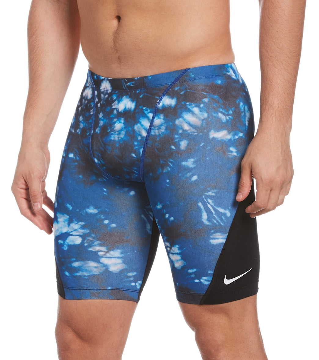 Nike Men's Hydrastrong Tie Dye Jammer Swimsuit