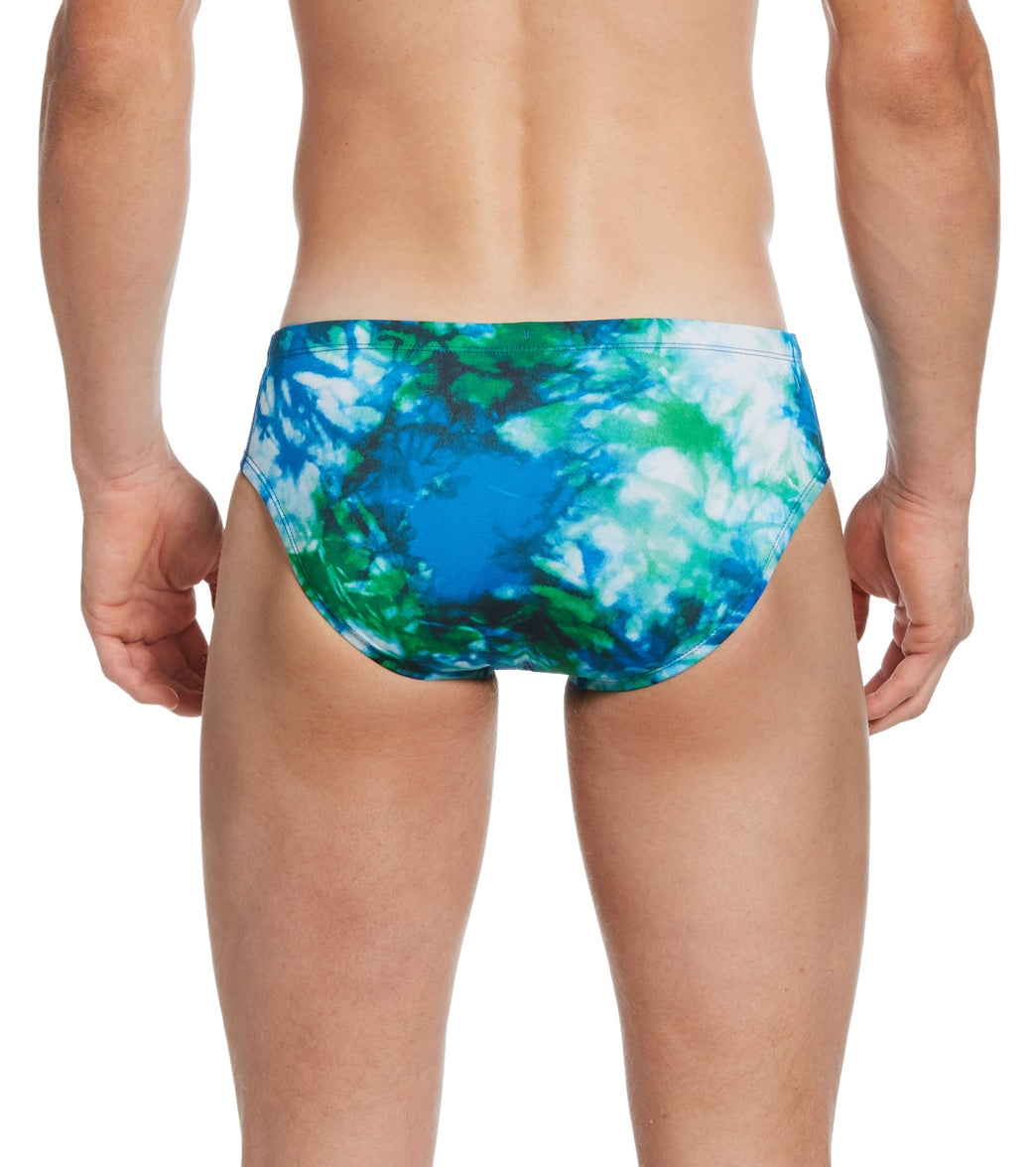 Nike Men's Hydrastrong Tie Dye Brief Swimsuit