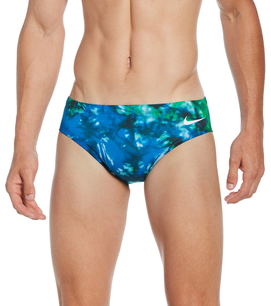 Nike Men's Hydrastrong Tie Dye Brief Swimsuit