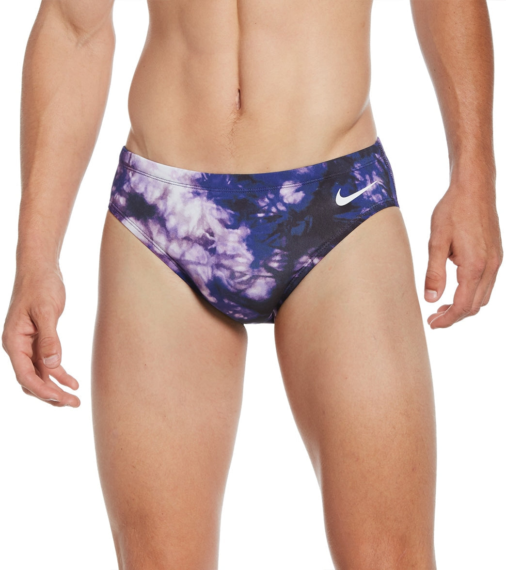 Nike Men's Hydrastrong Tie Dye Brief Swimsuit