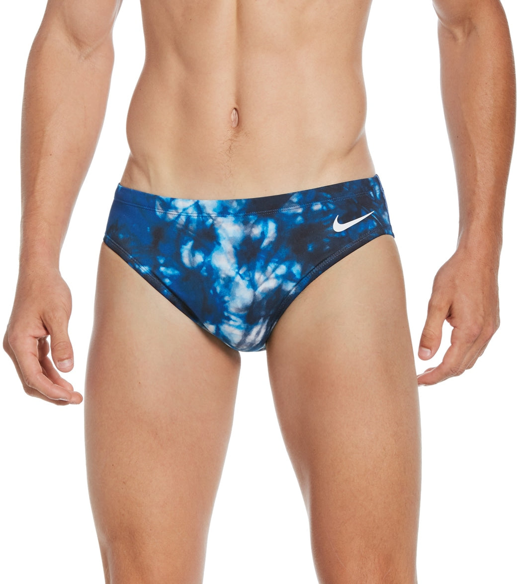 Nike Men's Hydrastrong Tie Dye Brief Swimsuit