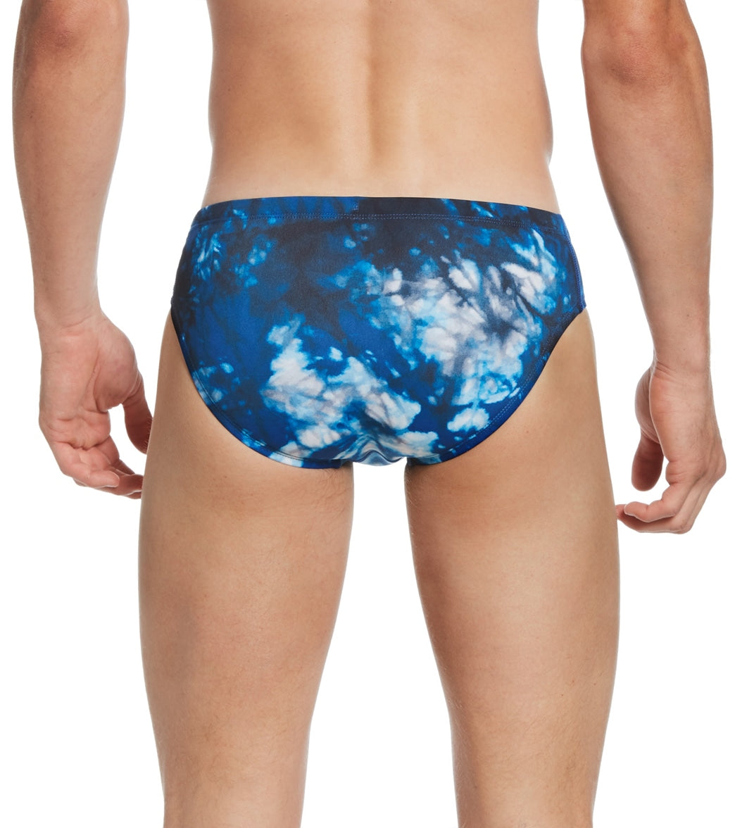Nike Men's Hydrastrong Tie Dye Brief Swimsuit