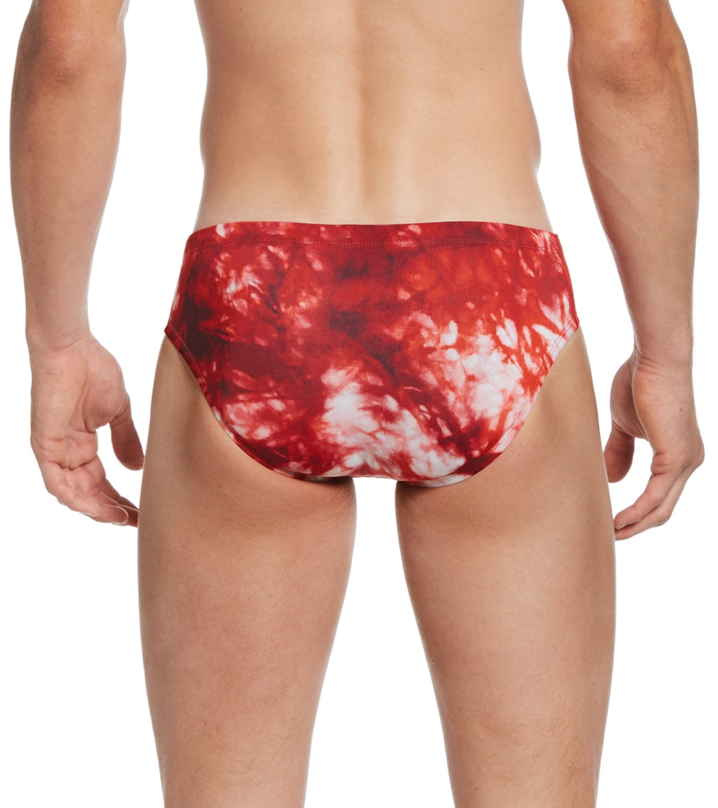 Nike Men's Hydrastrong Tie Dye Brief Swimsuit