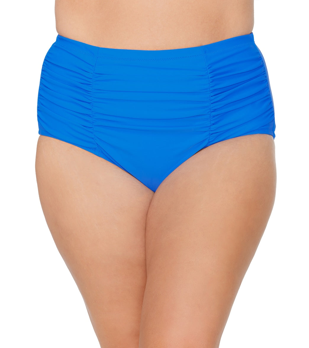 Raisins Women's Tranquilo Solids Costa Plus Size Bikini Bottom