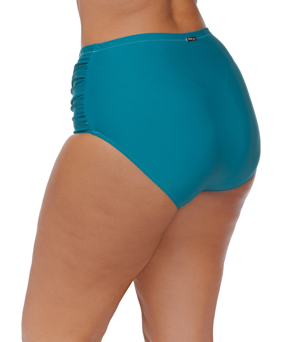 Raisins Women's Tranquilo Solids Costa Plus Size Bikini Bottom