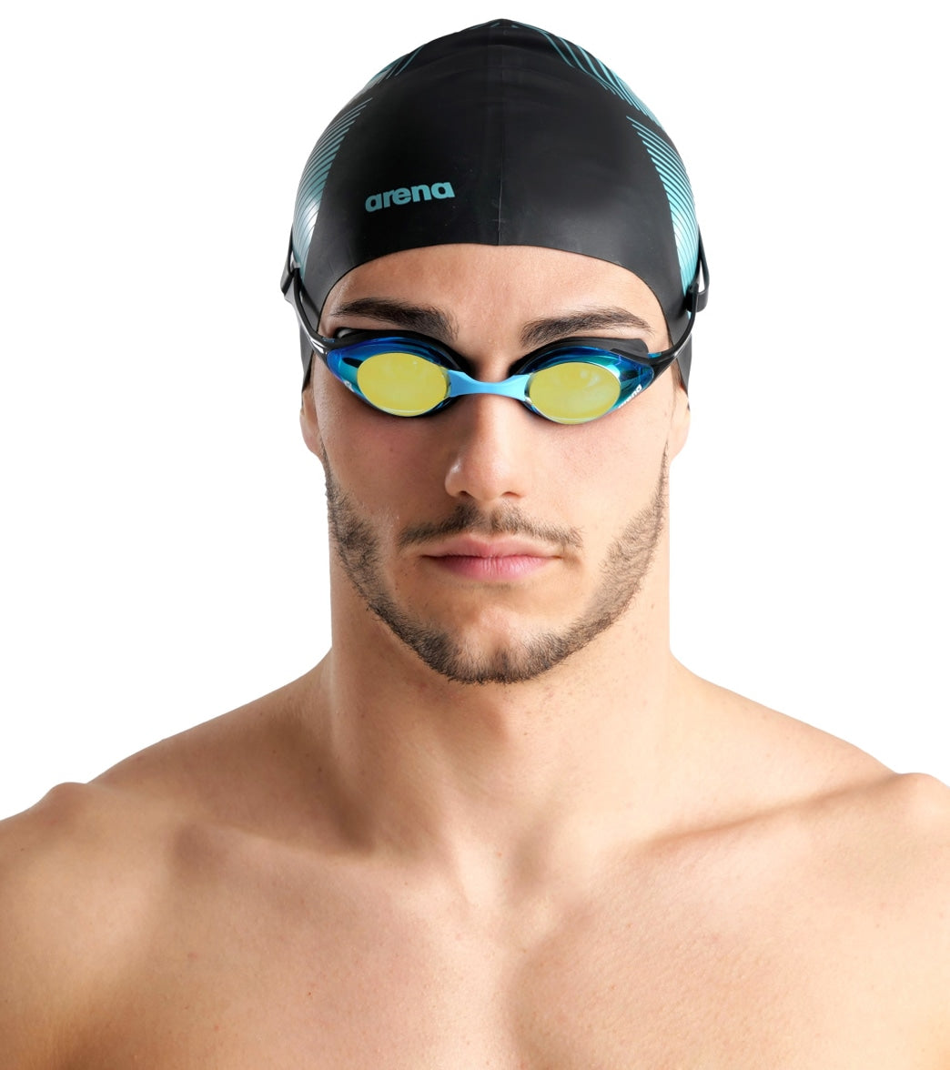 Arena Cobra Swipe Antifog Mirrored Goggle