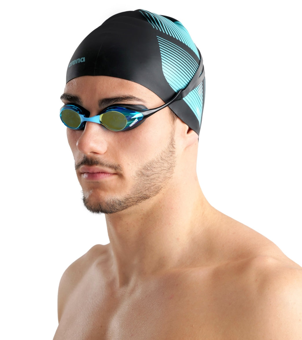 Arena Cobra Swipe Antifog Mirrored Goggle