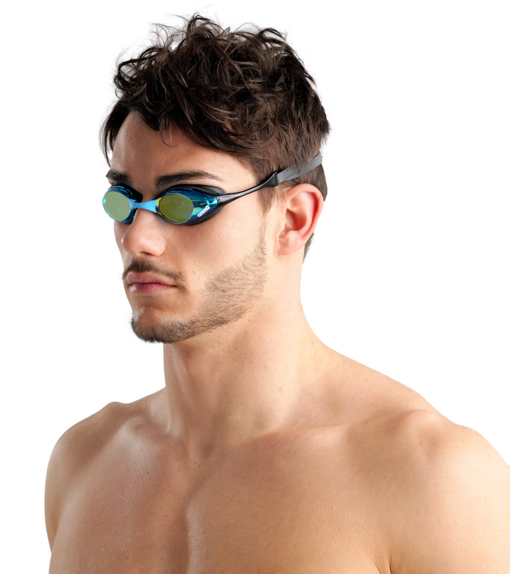 Arena Cobra Swipe Antifog Mirrored Goggle