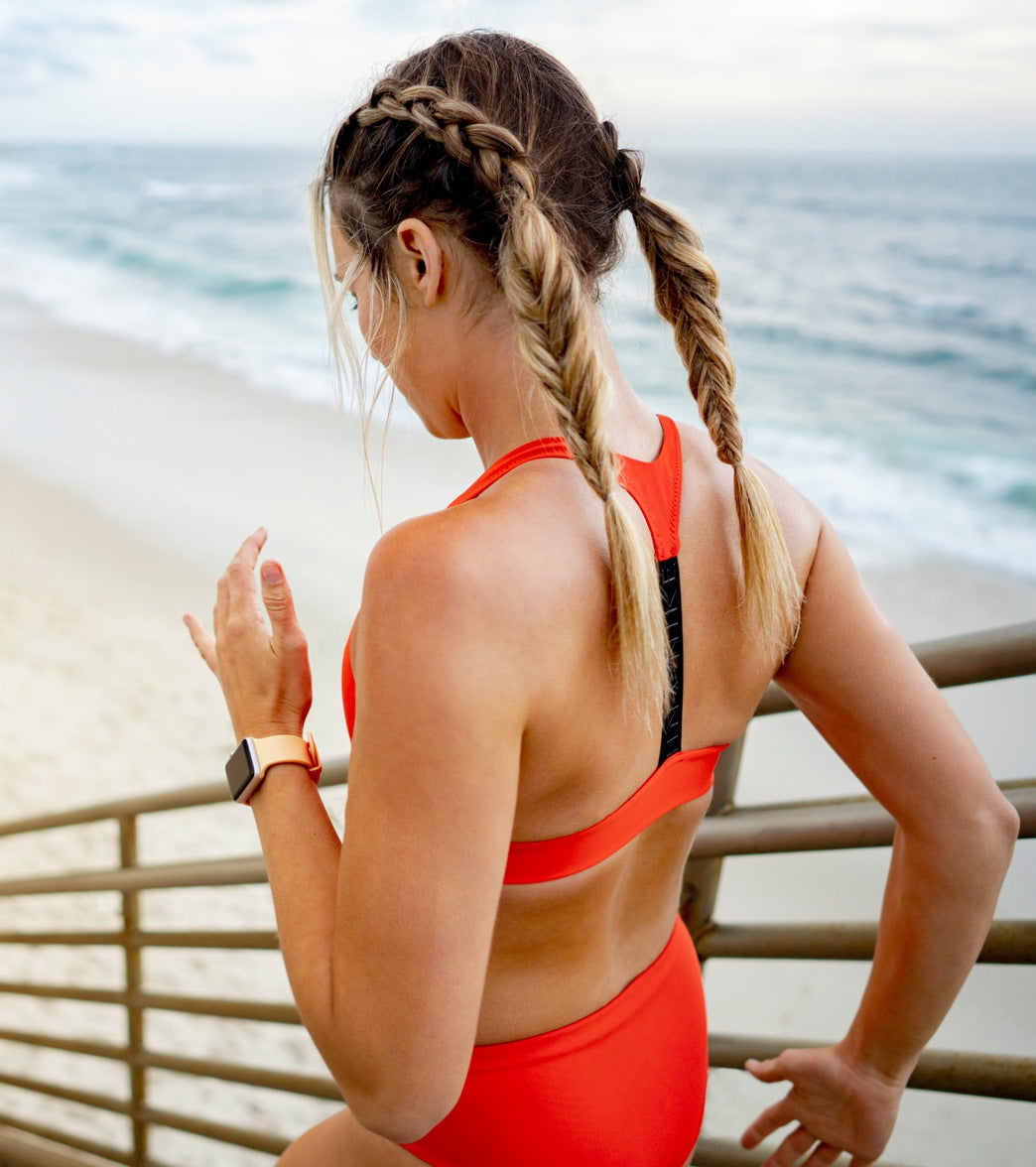 Nike Women's Hydralock Fusion  Back Bikini Top