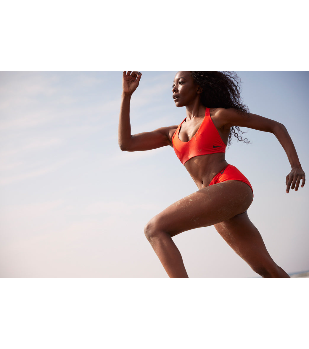 Nike Women's Hydralock Fusion  Back Bikini Top