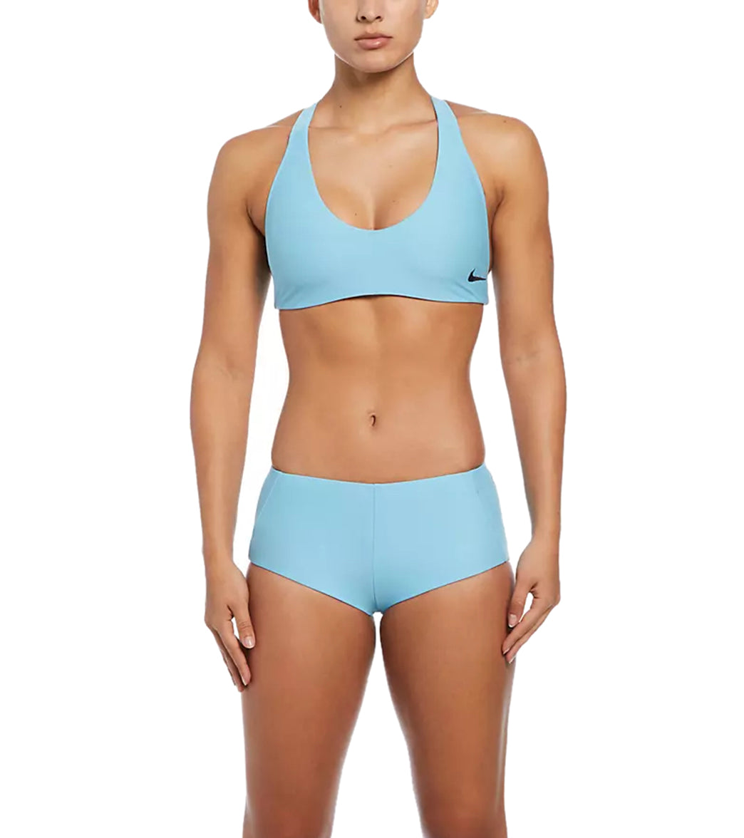 Nike Women's Hydralock Cheeky Kickshort Bikini Bottom