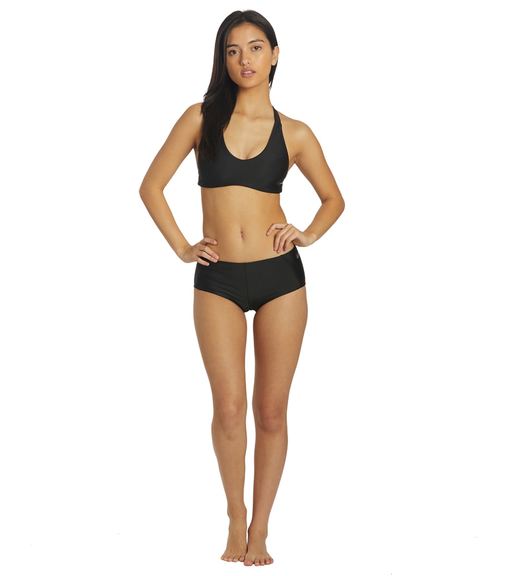 Nike Women's Hydralock Cheeky Kickshort Bikini Bottom