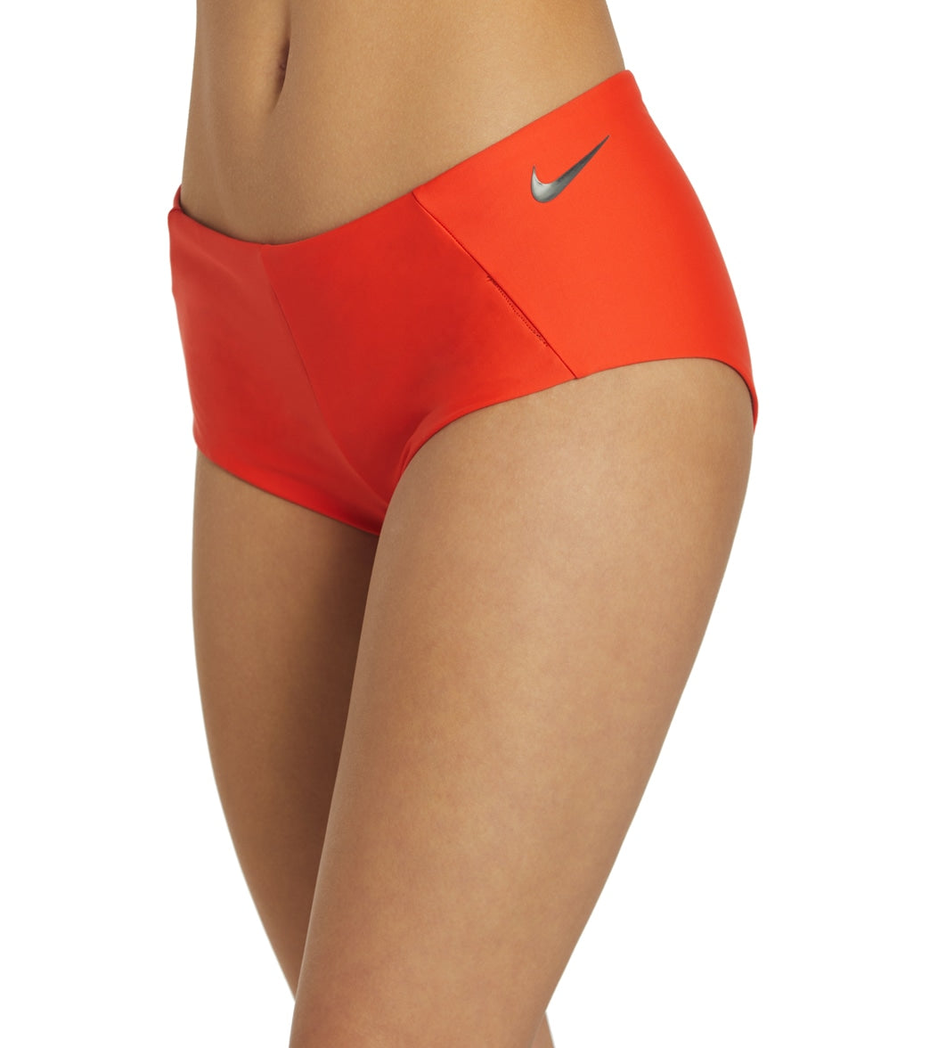 Nike Women's Hydralock Cheeky Kickshort Bikini Bottom
