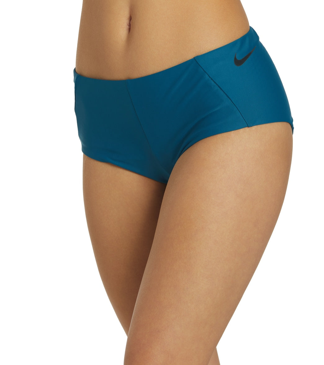 Nike Women's Hydralock Cheeky Kickshort Bikini Bottom