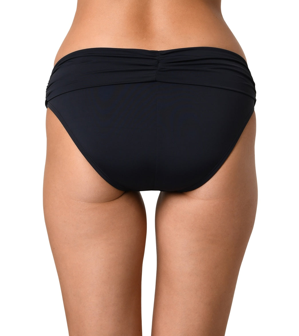 Jantzen Women's Solid Foldover Bikini Bottom