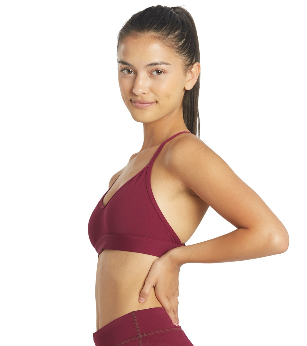 JOLYN Women's Mara Solid Bikini Top