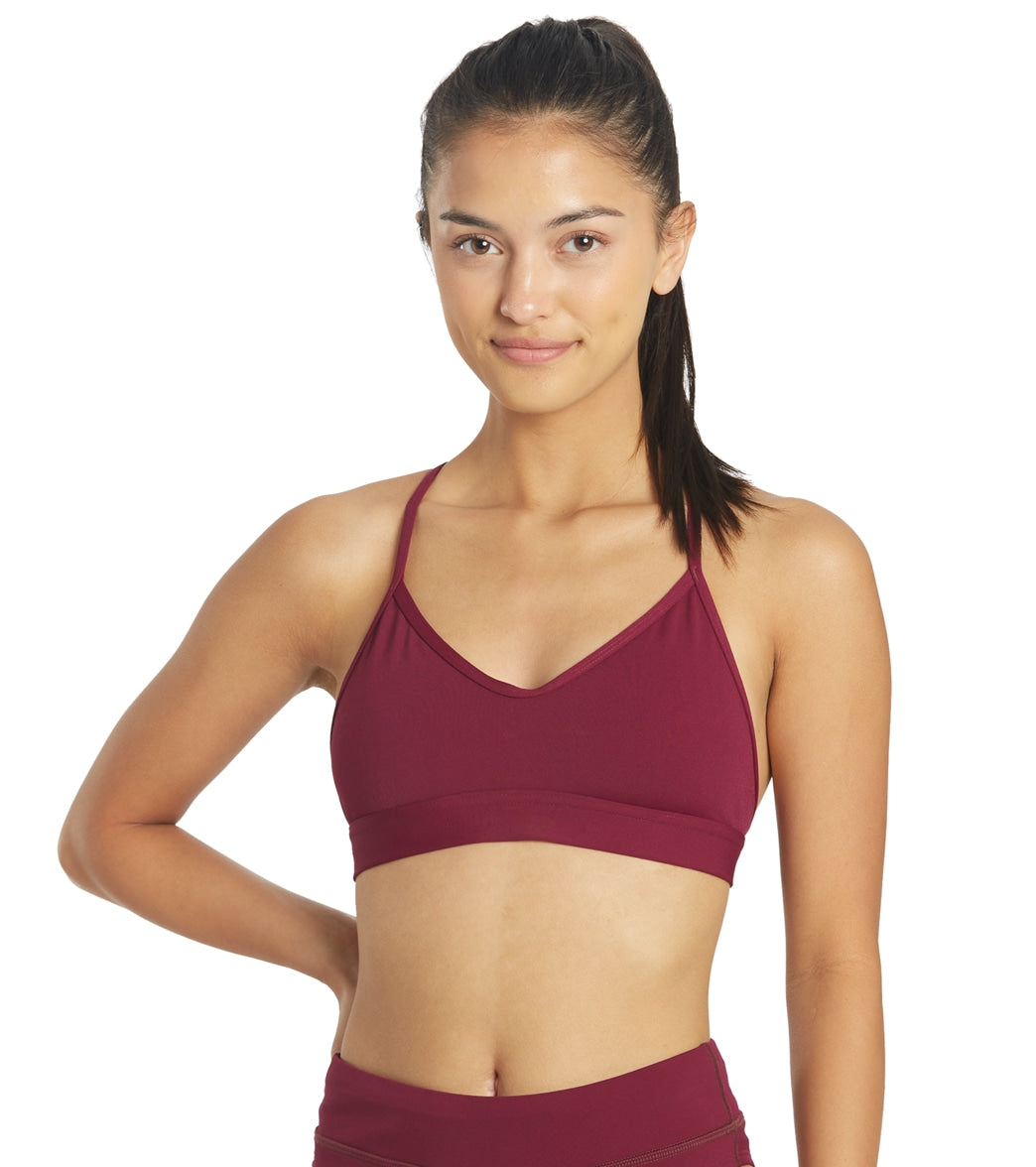 JOLYN Women's Mara Solid Bikini Top