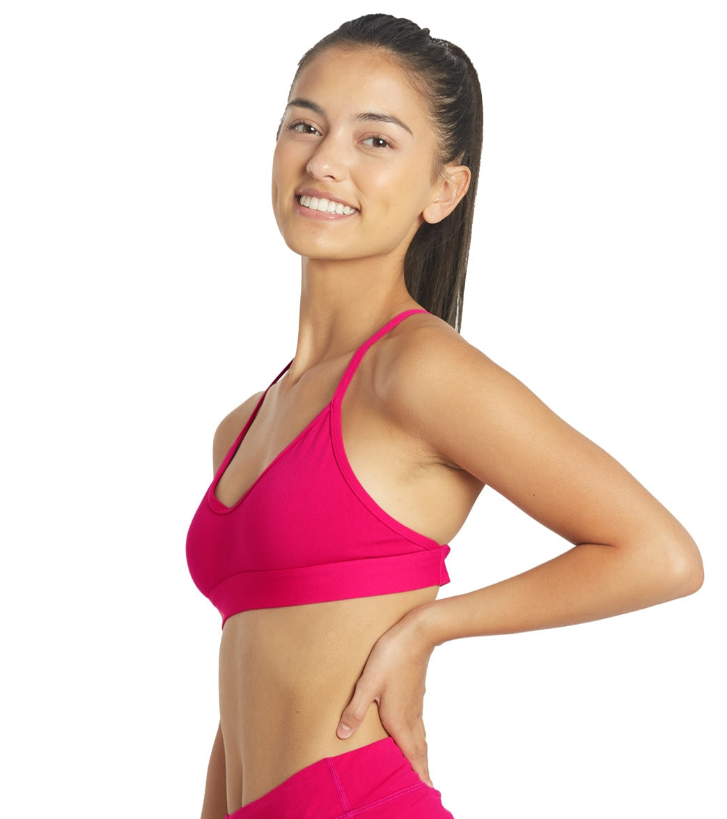 JOLYN Women's Mara Solid Bikini Top