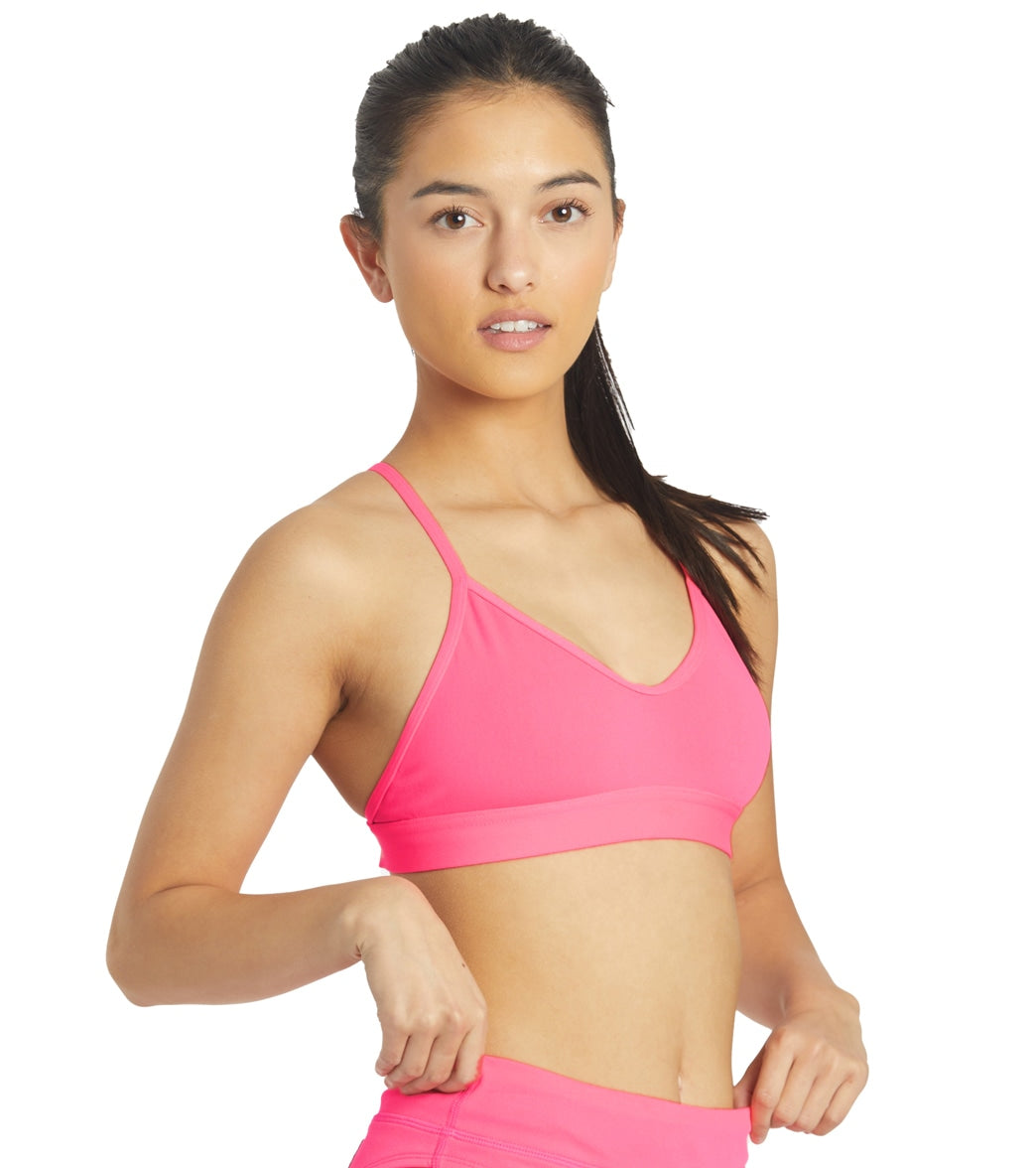 JOLYN Women's Mara Solid Bikini Top