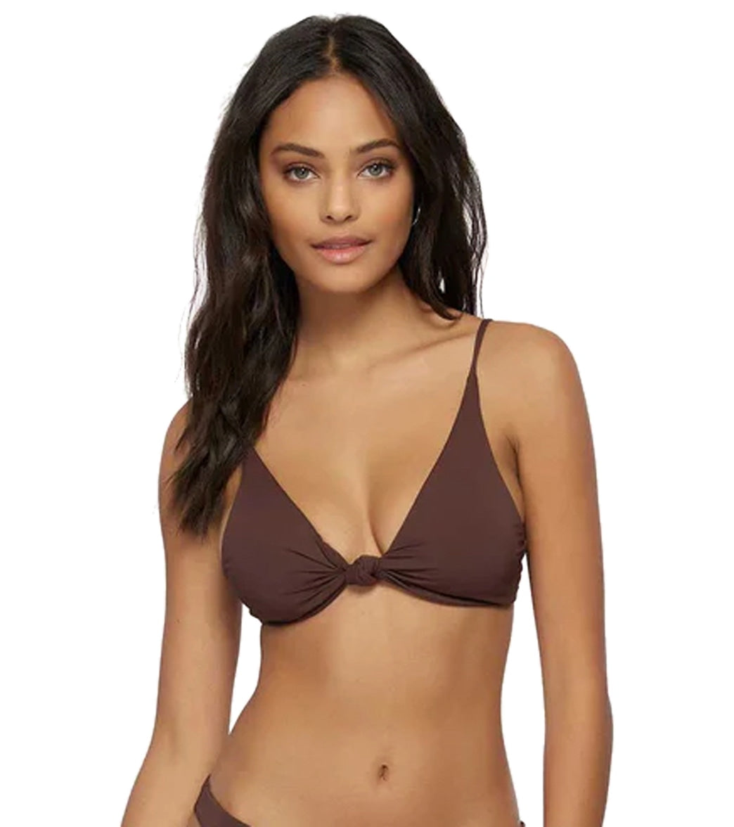 O'Neill Women's Saltwater Solids Pismo Bikini Top