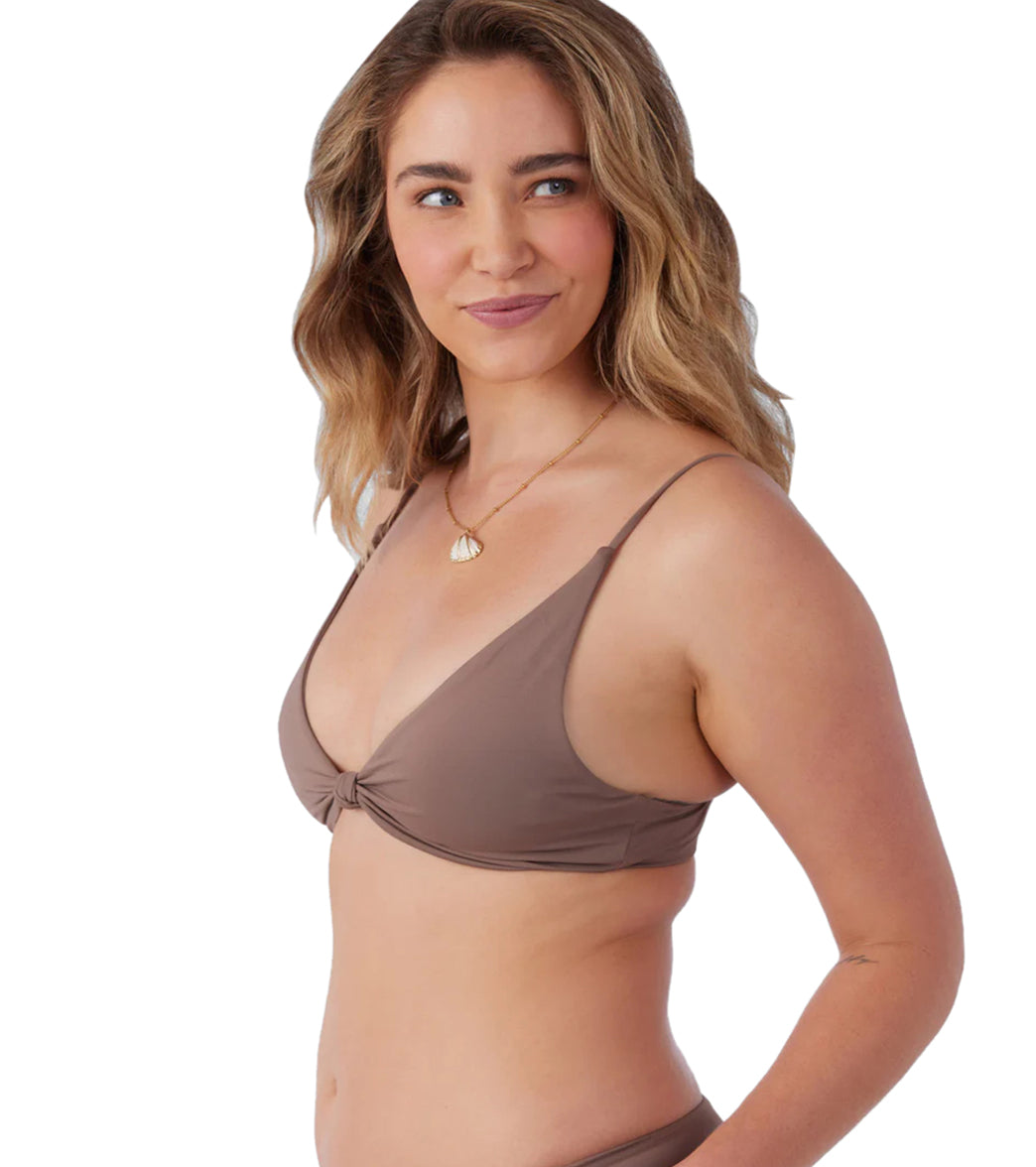 O'Neill Women's Saltwater Solids Pismo Bikini Top