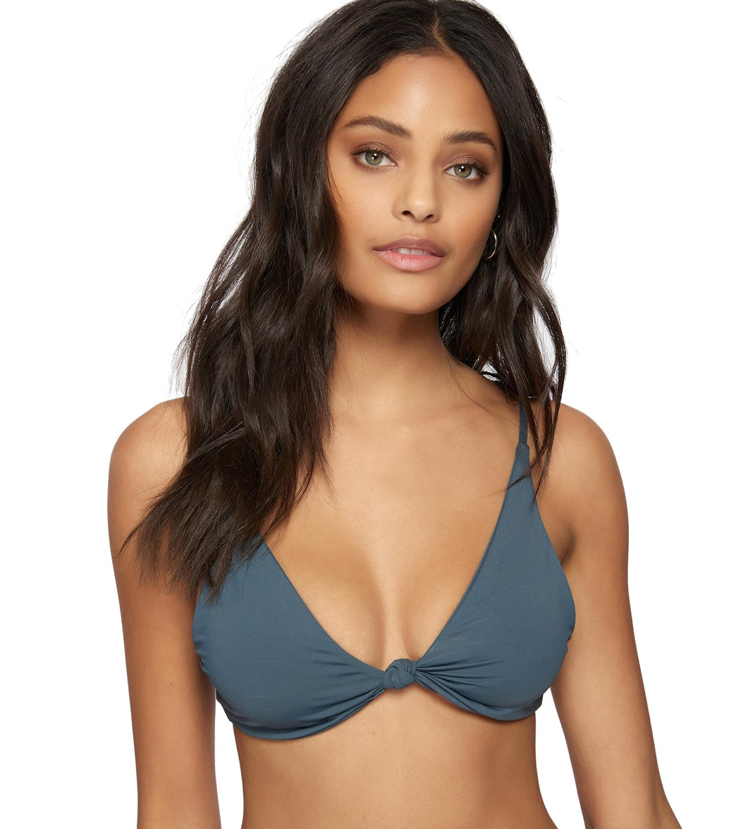 O'Neill Women's Saltwater Solids Pismo Bikini Top