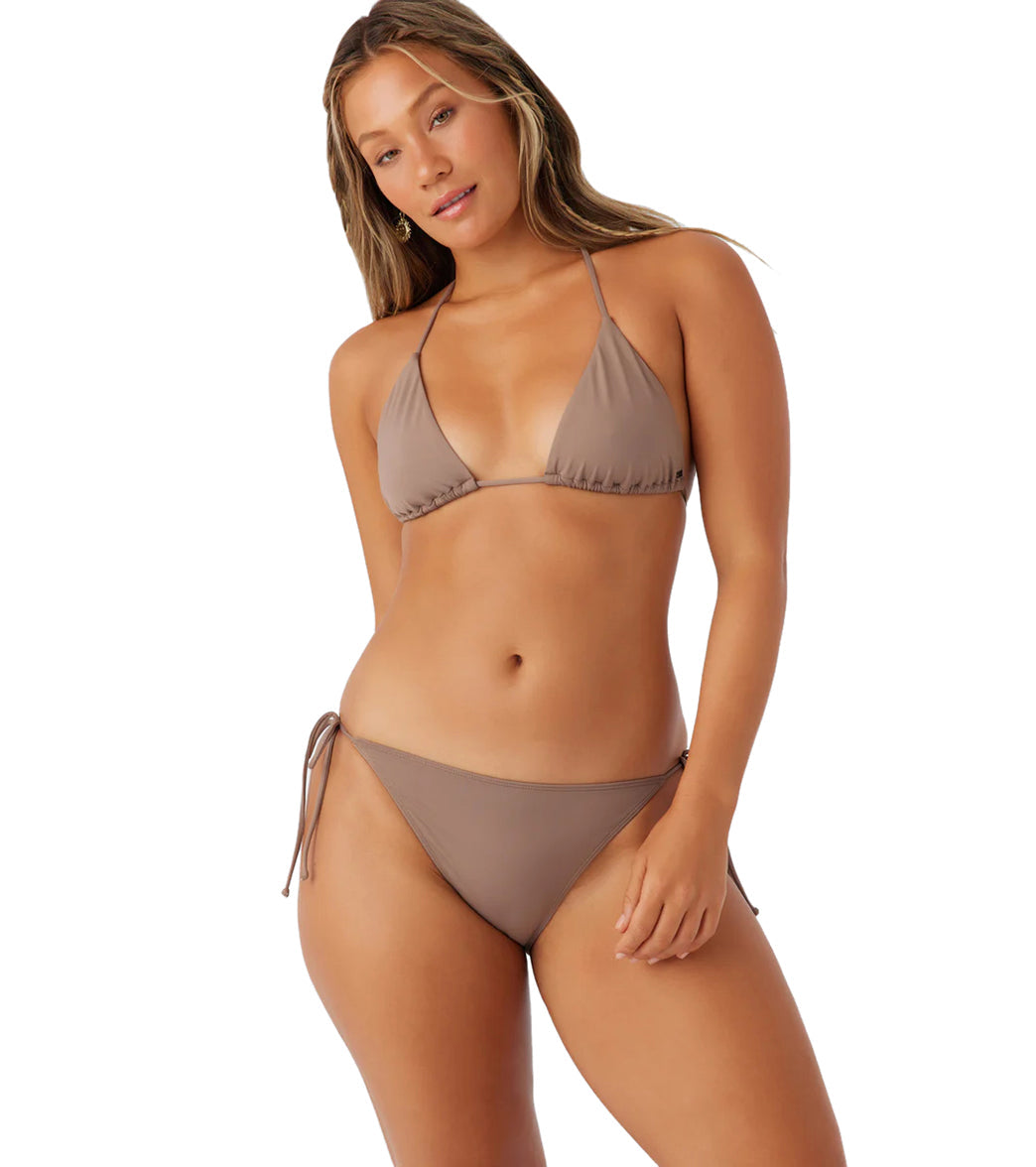 O'Neill Women's Saltwater Solids Maracas Tie Side Bikini Bottom