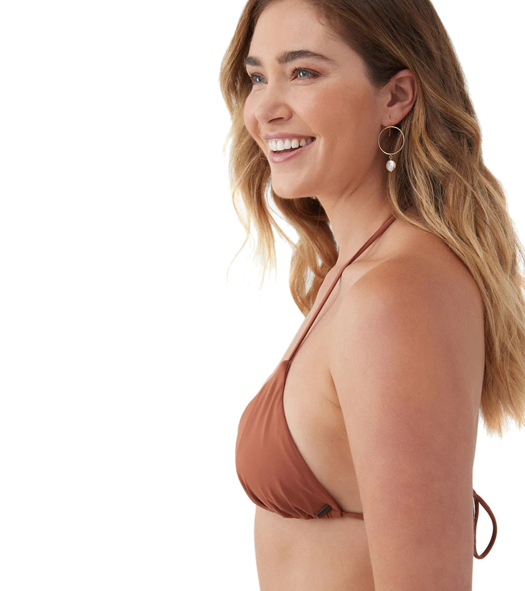 O'Neill Women's Saltwater Solids Venice Bikini Top