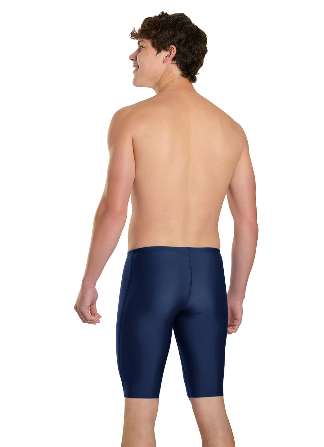 Speedo Men's Eco Pro LT Solid Jammer Swimsuit