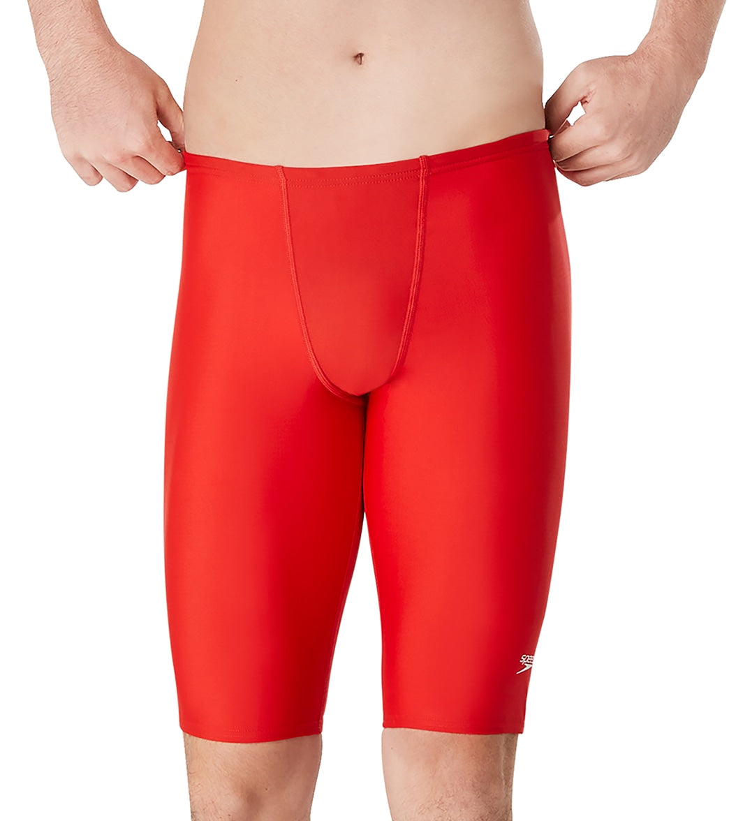 Speedo Men's Eco Pro LT Solid Jammer Swimsuit