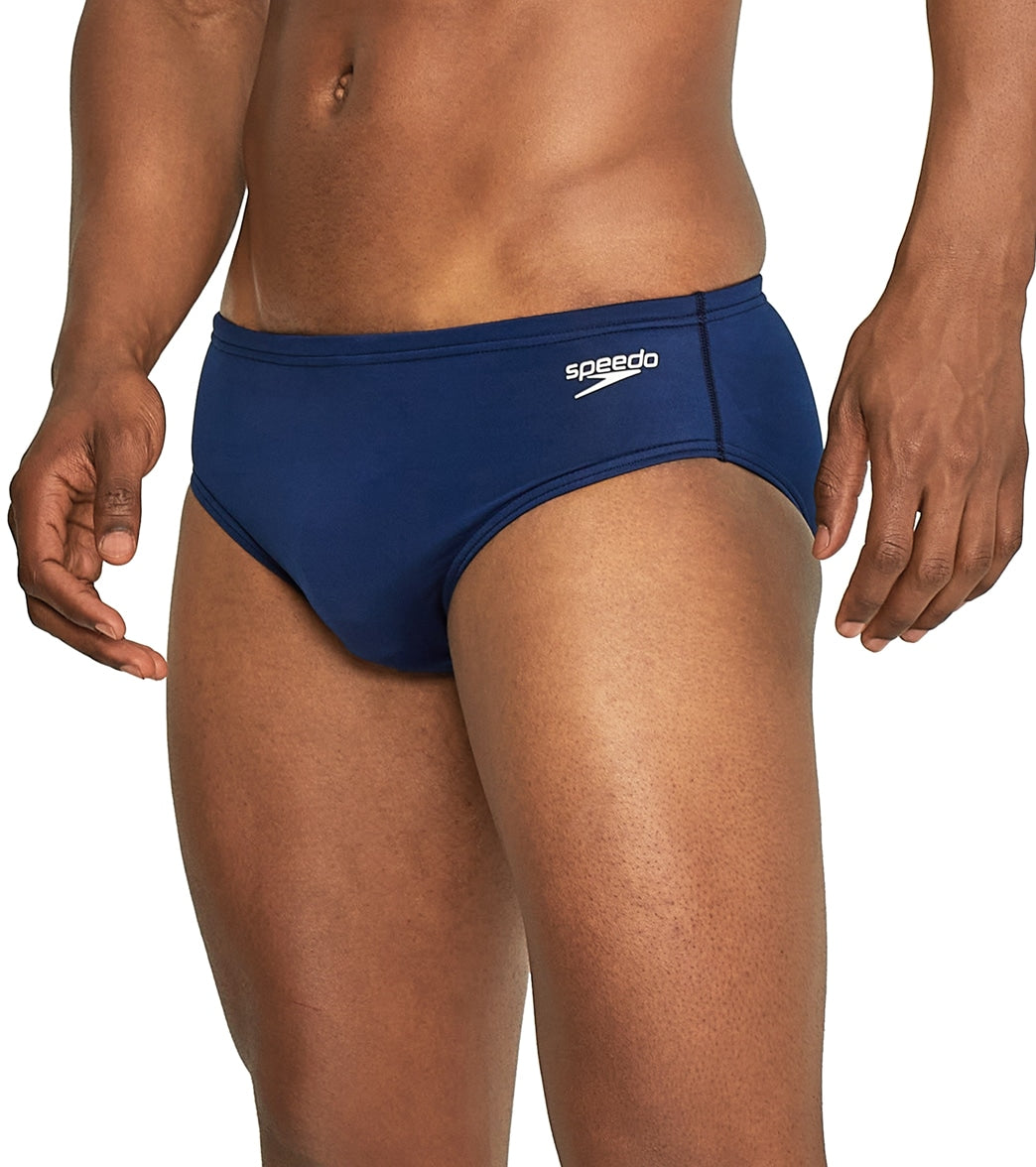 Speedo Men's Eco Pro LT Solid Brief Swimsuit