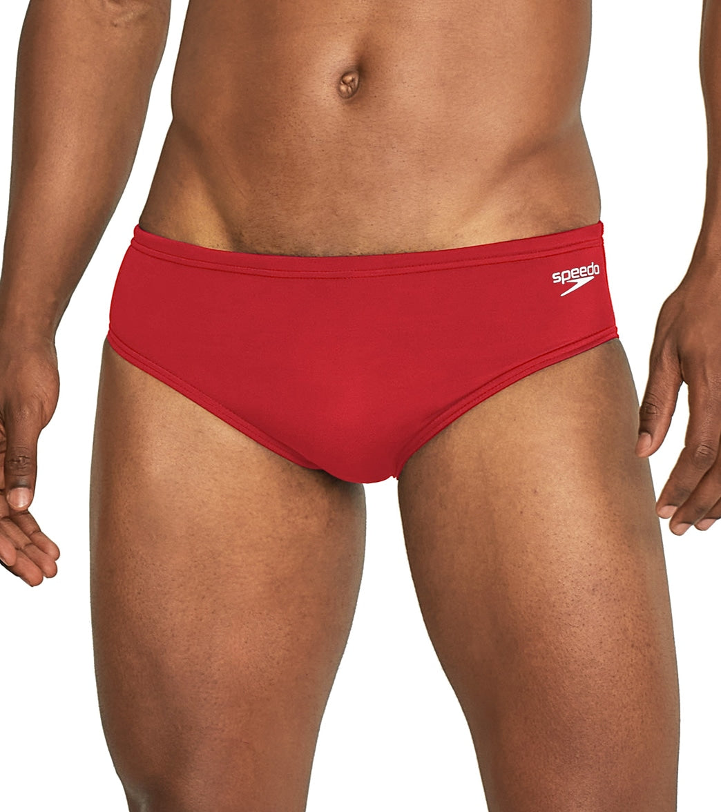 Speedo Men's Eco Pro LT Solid Brief Swimsuit