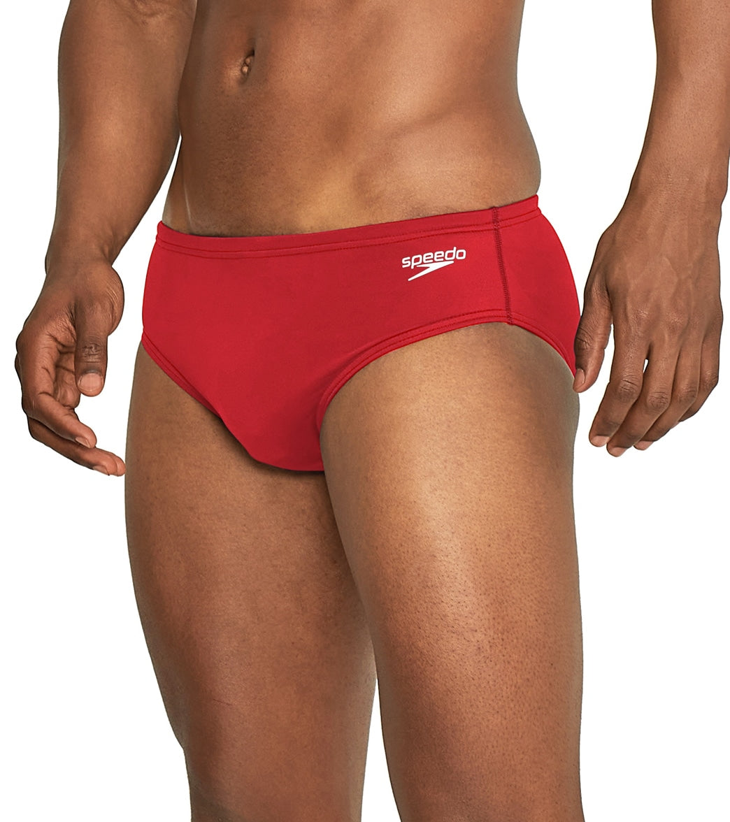 Speedo Men's Eco Pro LT Solid Brief Swimsuit