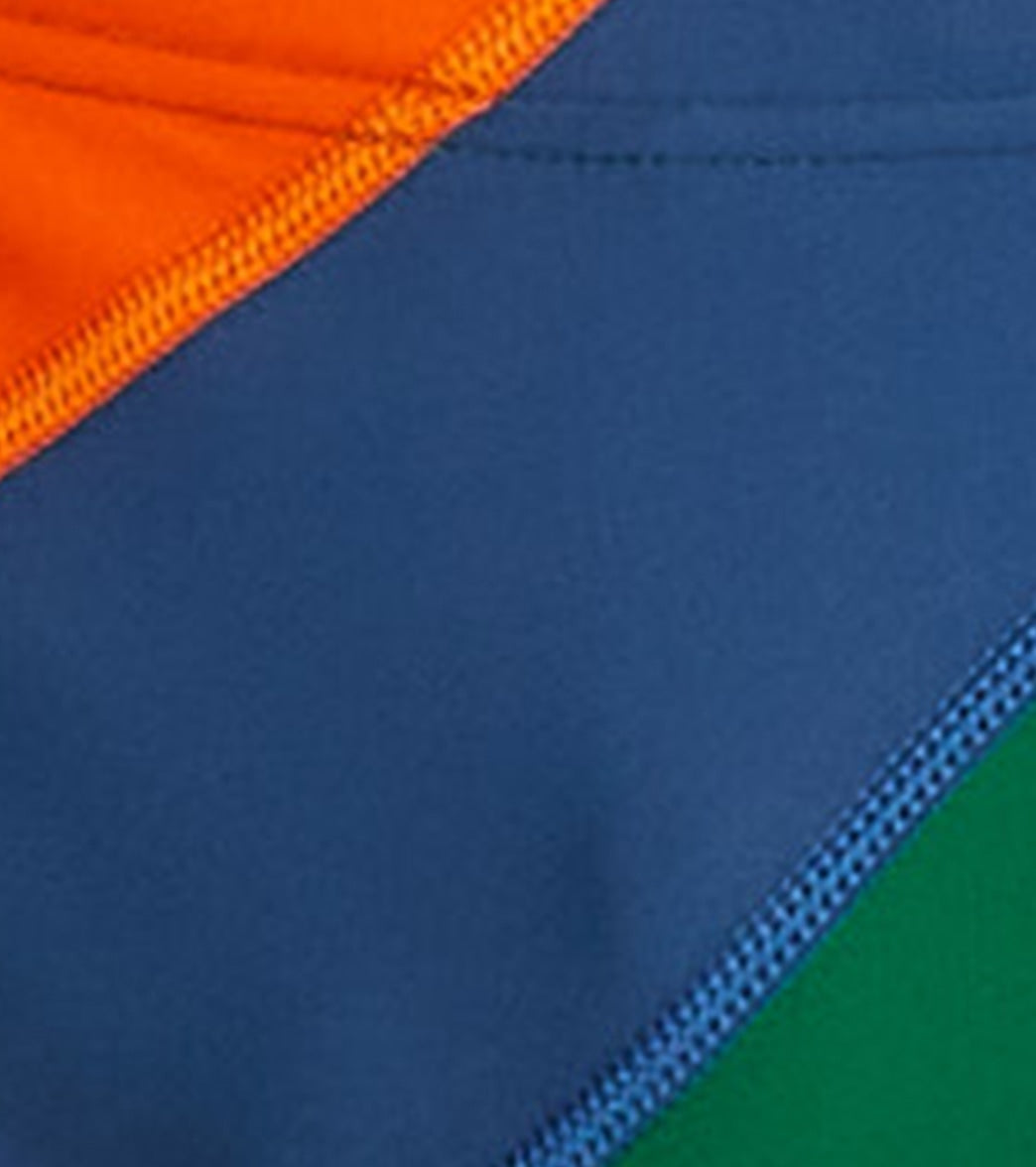 Speedo Men's Colorblock Solar Brief Swimsuit