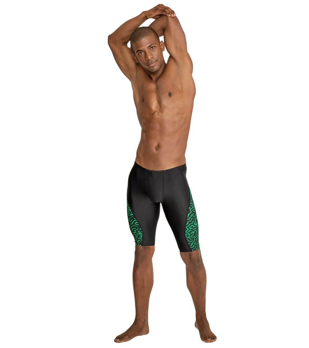 Speedo Men's Race Maze Jammer Swimsuit