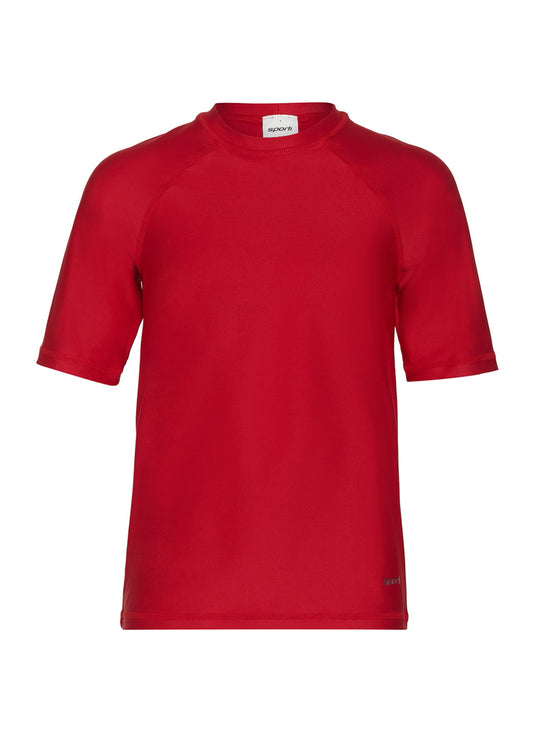Sporti Youth Unisex S/S UPF 50+ Hybrid Comfort fit Rash Guard