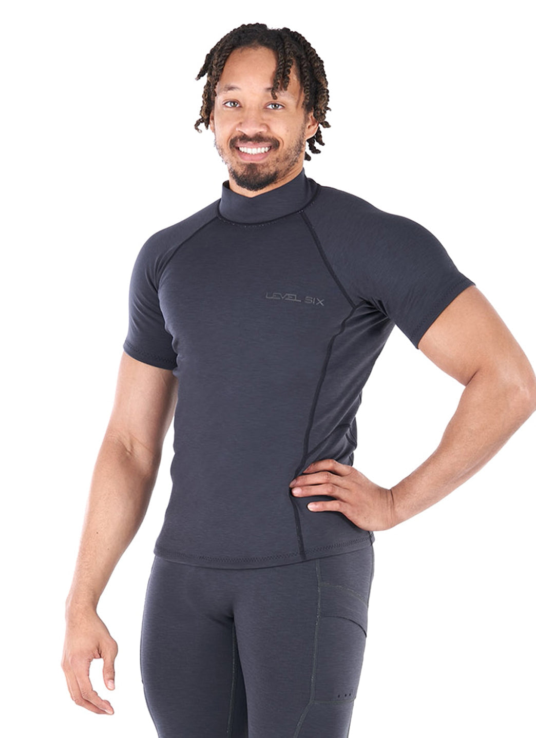 Level Six Men's 0.5mm Jericho Short Sleeve Neoprene Rashguard