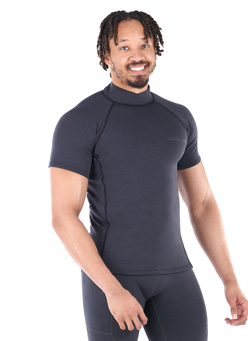Level Six Men's 0.5mm Jericho Short Sleeve Neoprene Rashguard