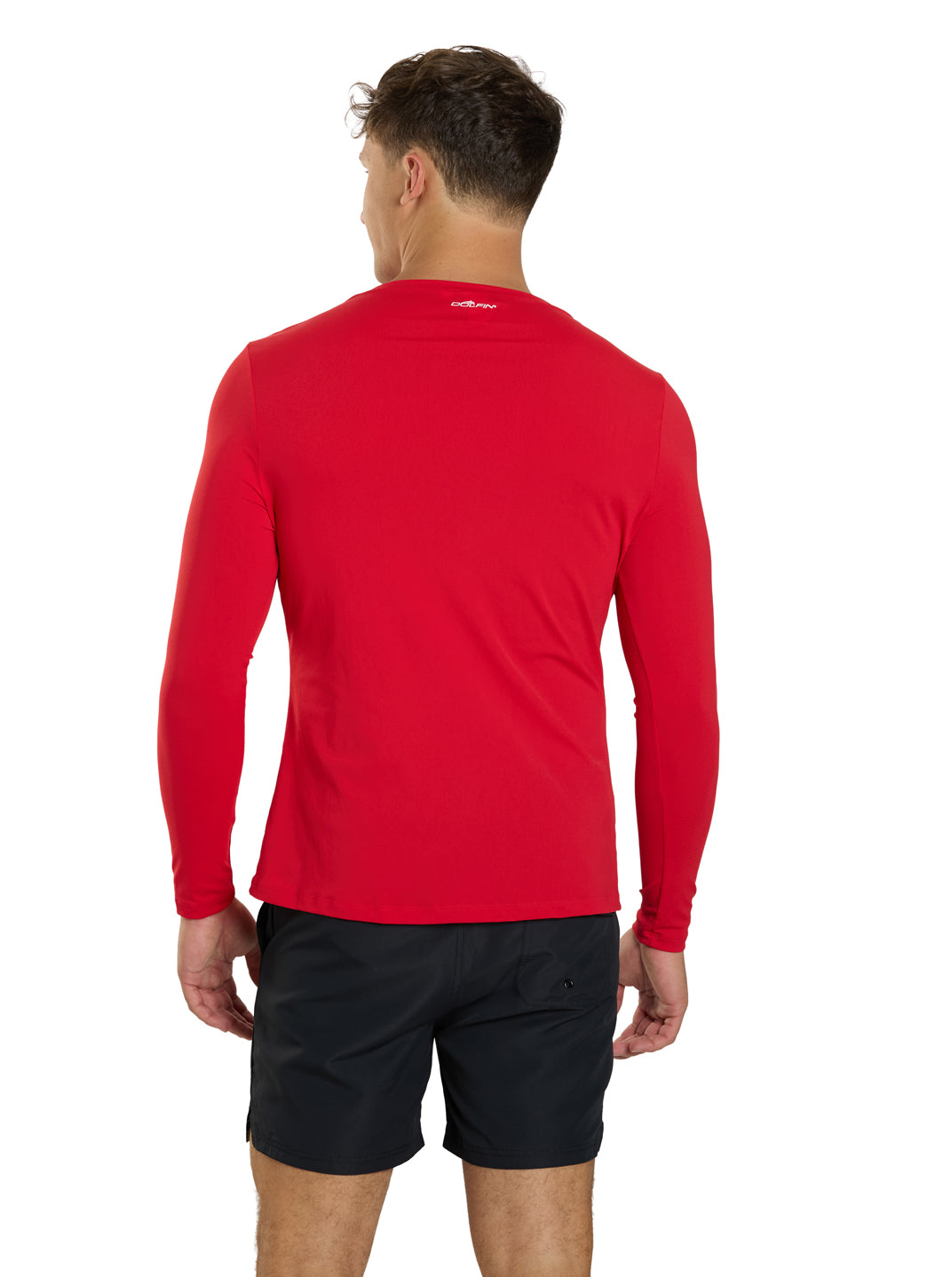 Dolfin Men's Guard Crew Neck Long Sleeve Rashguard