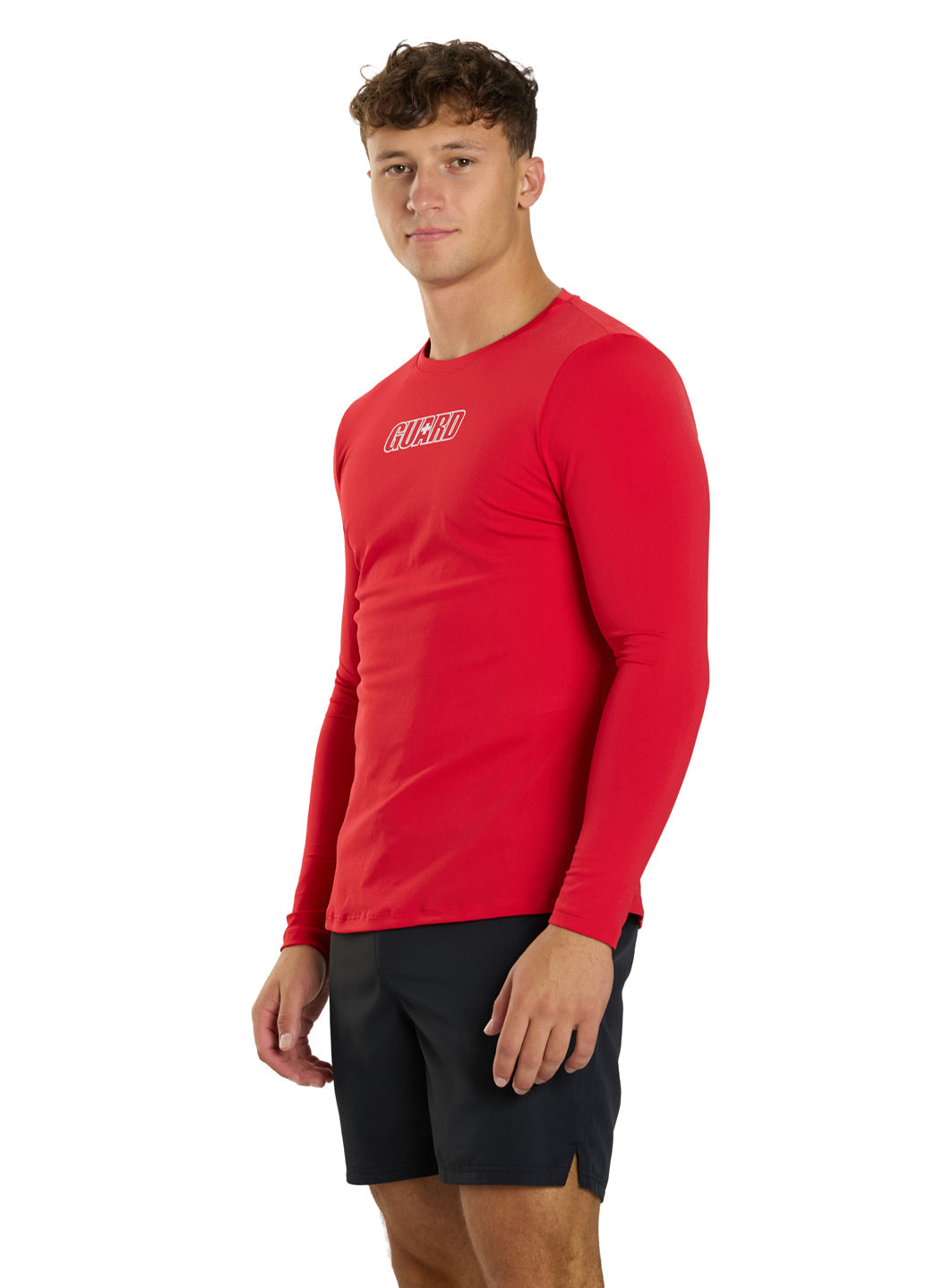 Dolfin Men's Guard Crew Neck Long Sleeve Rashguard