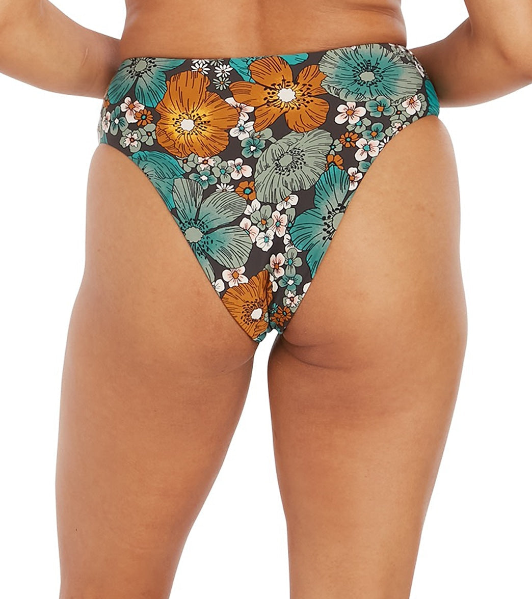 Volcom Women's Nothing Bud Love Vneck Bikini Bottom