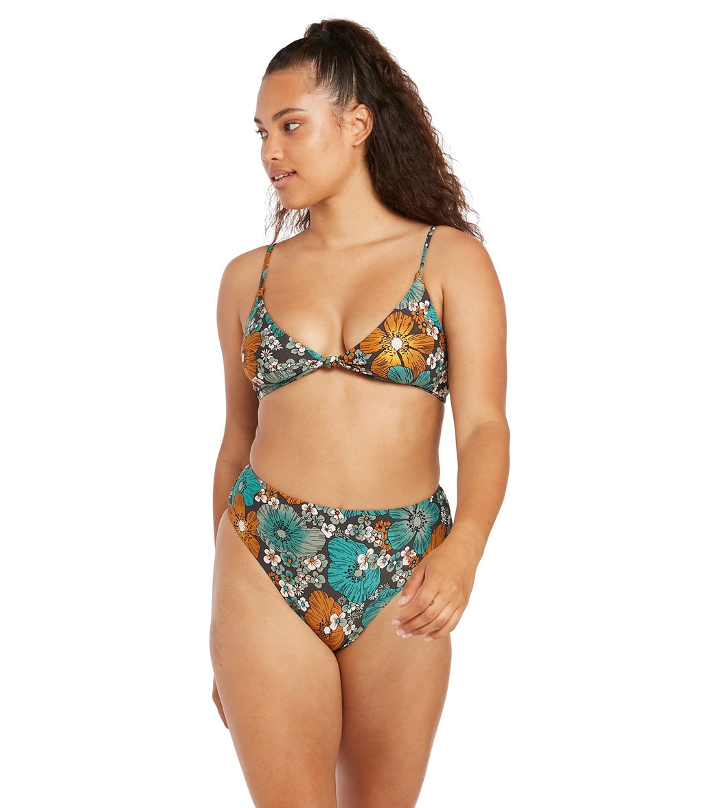 Volcom Women's Nothing Bud Love Vneck Bikini Bottom