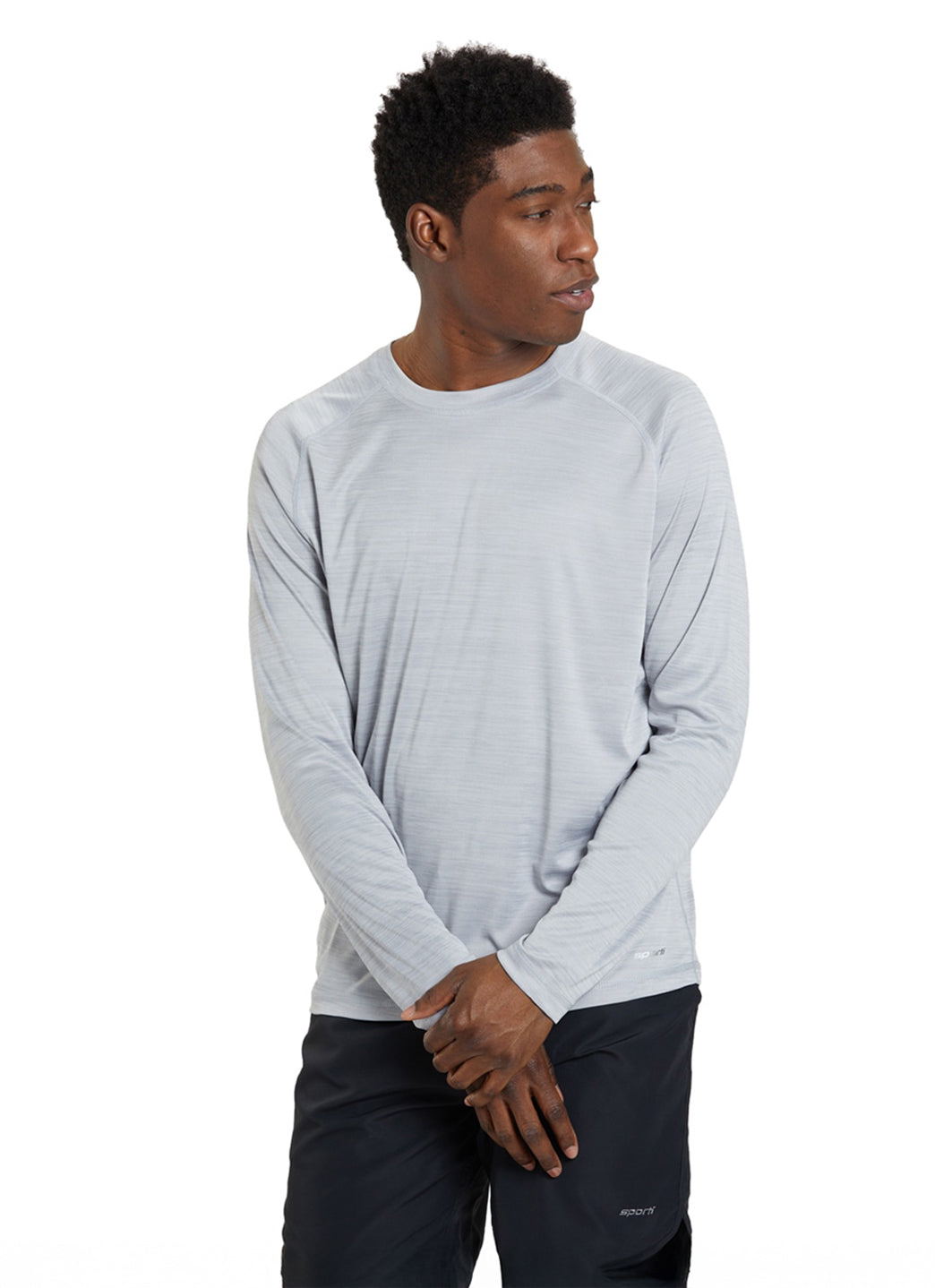 Sporti Men's L/S Hybrid II UPF 50+ Sun Shirt