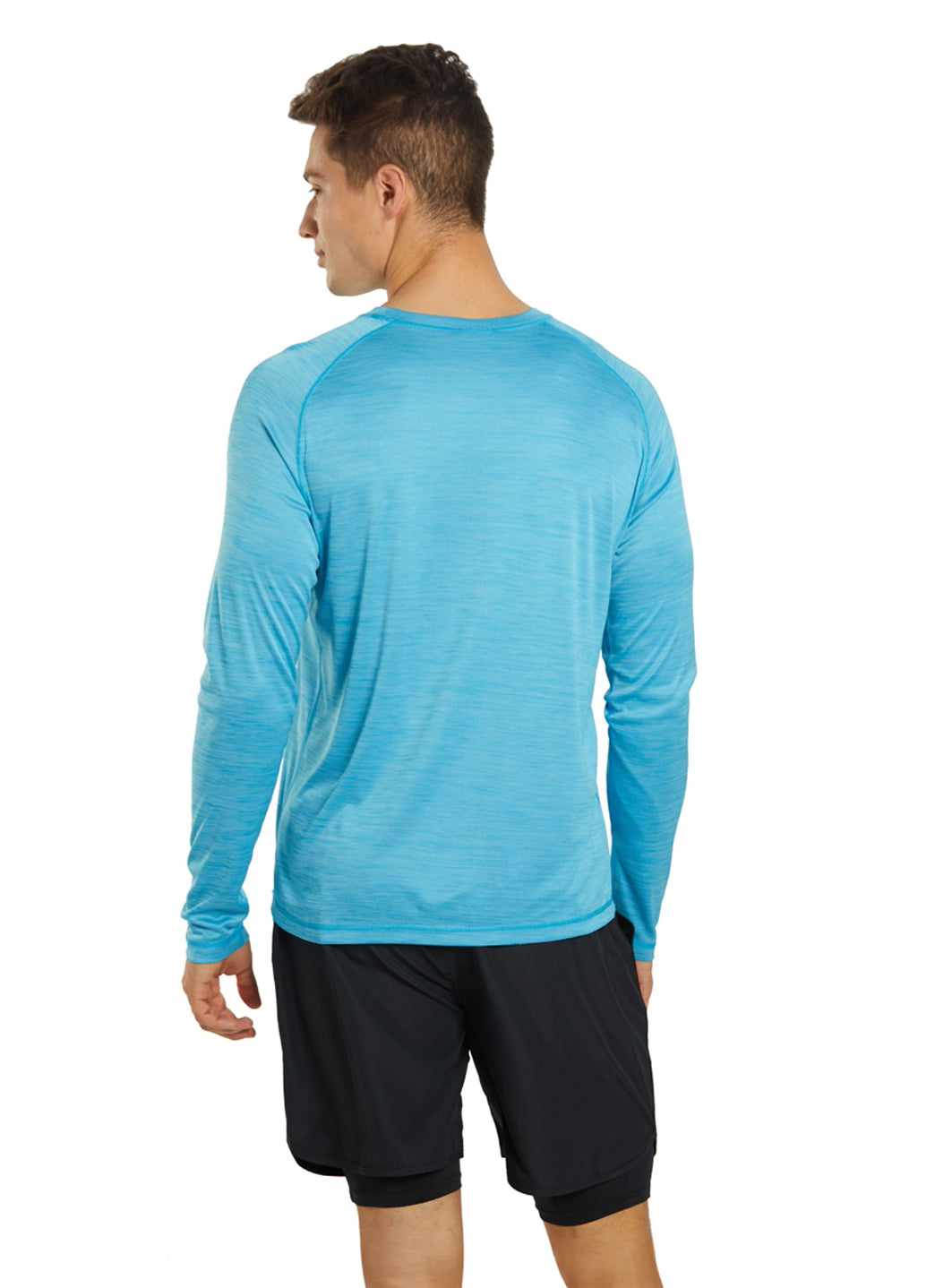 Sporti Men's L/S Hybrid II UPF 50+ Sun Shirt