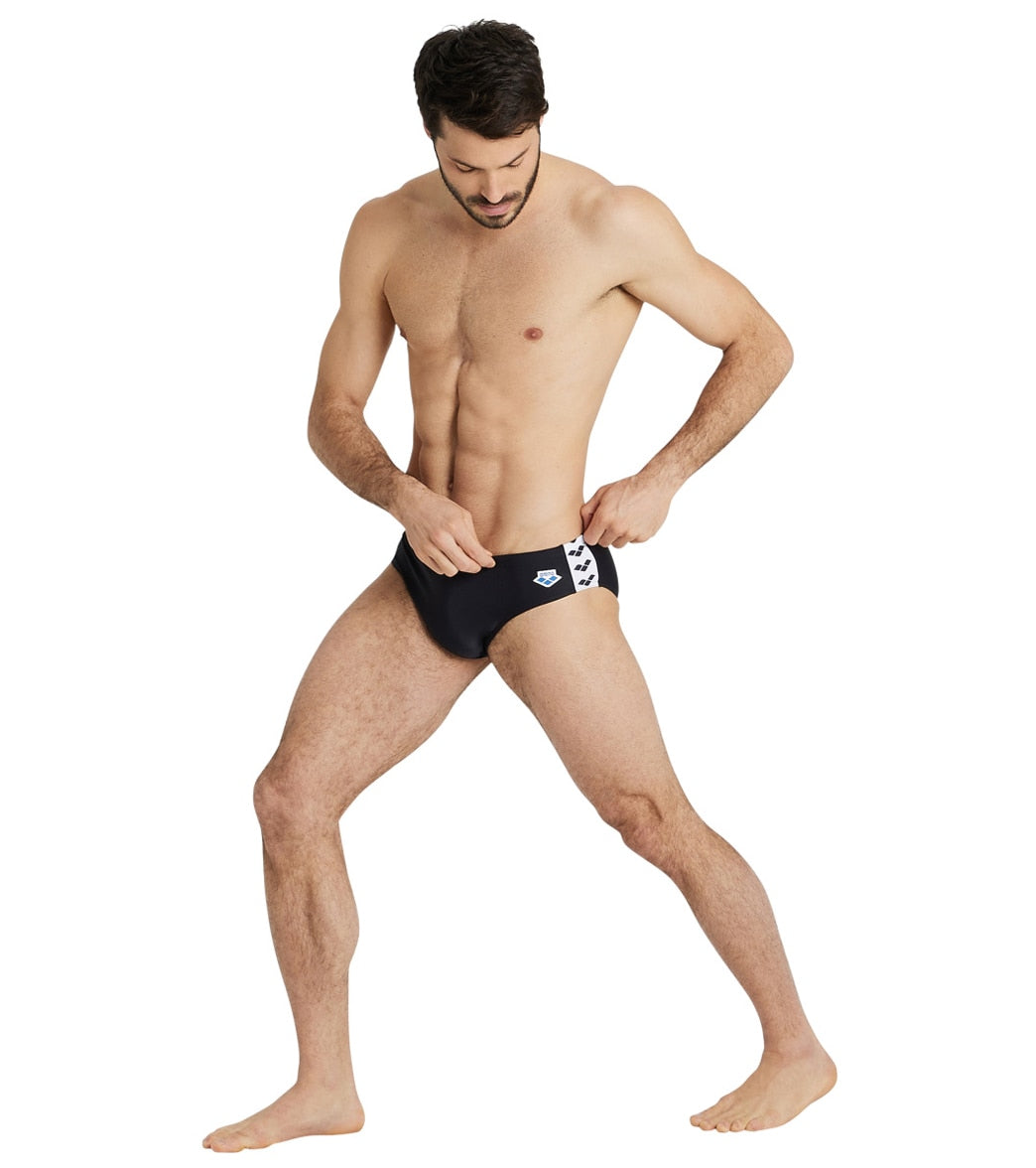Arena Men's Icons Solid Brief Swimsuit