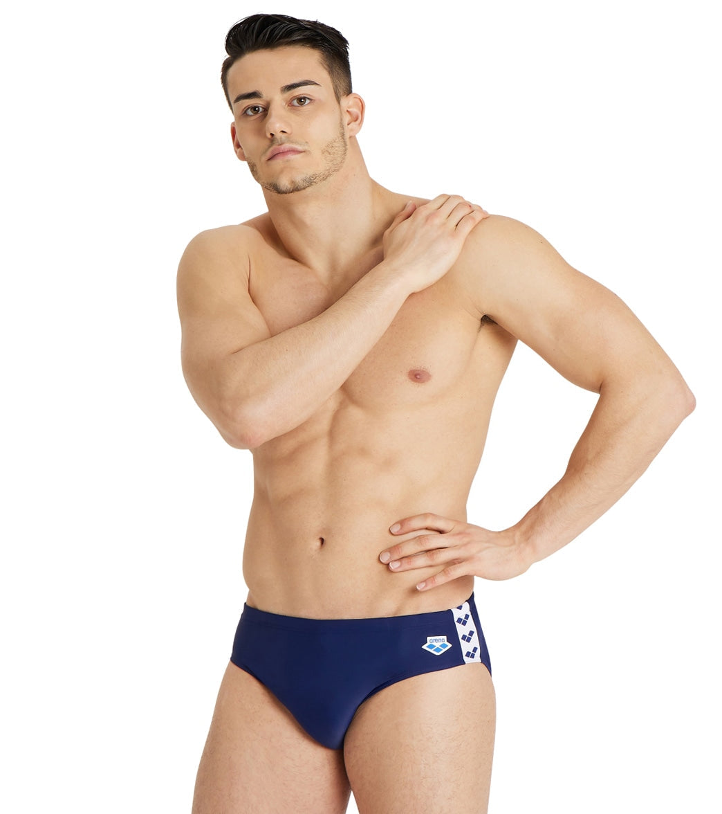 Arena Men's Icons Solid Brief Swimsuit