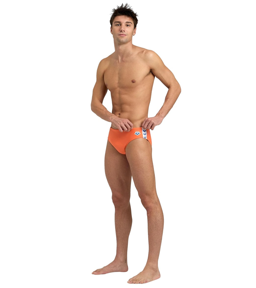 Arena Men's Icons Solid Brief Swimsuit