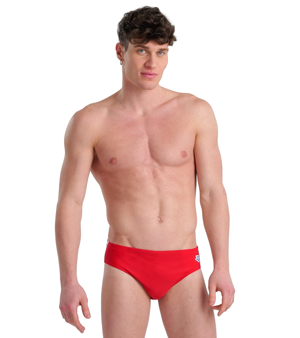 Arena Men's Icons Solid Brief Swimsuit